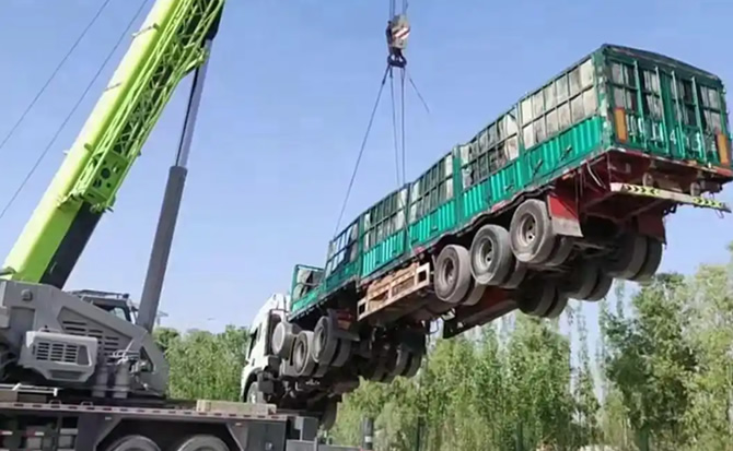 陇县道路脱困救援案例